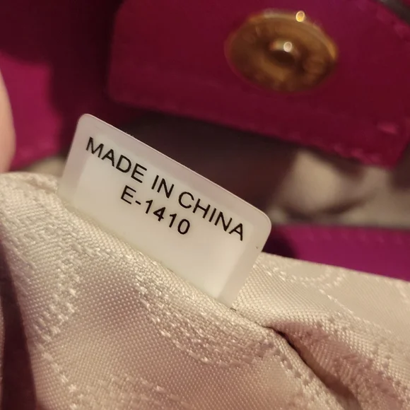 Michael Kors Hamilton Large Satchel Hot Pink Fuchsia Saffiano Leather Lock Bag